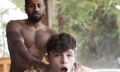 Braxton Cruz Gets A Handjob In The Hot Tub, Then Fucks A Twink In Doggystyle