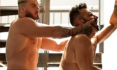 Men - William Seed Massages His Cock While Johnny Viper Watches And Gets A Hard On