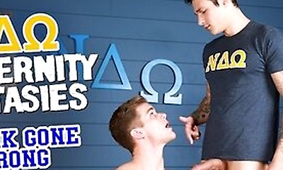 Hunk Pledge Railed By Annoyed Tatted Senier - Jayden Marcos, Jonathan Tylor - Full