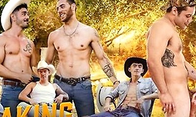 Cheating Hunks Smash Tatted Stableboy - Andrew Miller, Jc Hunt, Cody Seiya
