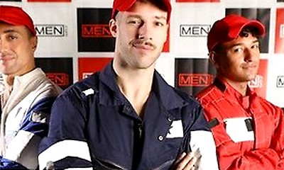 Arno Antino Joins Kenzo Alvarez And Liam Alyesto For A Full-throttle Anal Threesome