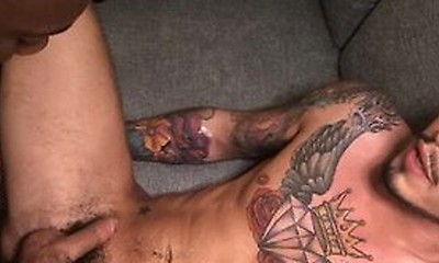 Champ Robinson And Seth Knight In Bbc Fucks And Breeds Hot Twink While Cuck Husband Watches