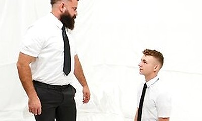 Altar Boy Jack Waters Breeds Hunk Bishop Timber Adams During Special Ritual