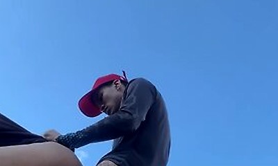 Fucking In The Middle Of The Road After Sports - Sexo Duro And Hetero Curioso