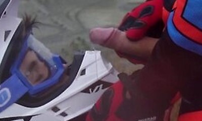 2 Mx Boys Outdoor In The Rain, Cumshot On Glasses With Blond Boy