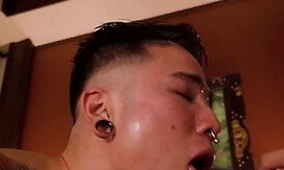 Dominant Sammy Sins Destroys Sub Yoshi Kawasaki With A Massive Dildo
