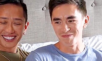 Piercing Asian Cody Seiya Bareback Doggy In The Bed
