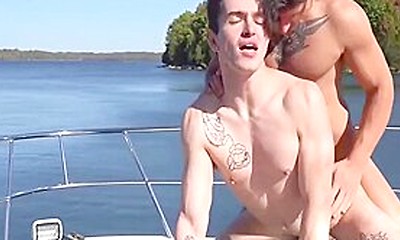 Banging On A Boat With Caleb Morphy And Dalton Riley 8 Min