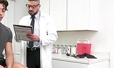 Muscular Hunk Doctor Marco Napoli Whips Out His Cock And Barebacks Hot Latino Pati