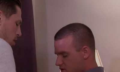 Tattooed Brandon Wilde's intense encounter with big dick Roman Todd