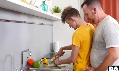 DADDYONTWINK John Crawford Drains Dave Londons Massive Dick